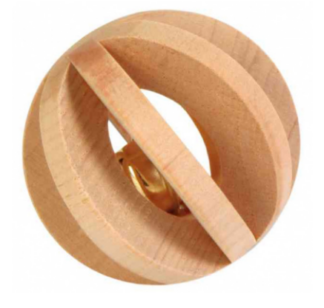 Balle à grelot en pin